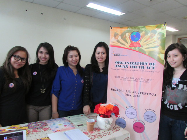 ASEAN Youth Act, Salah satu proyek mahasiswa HI BINUS