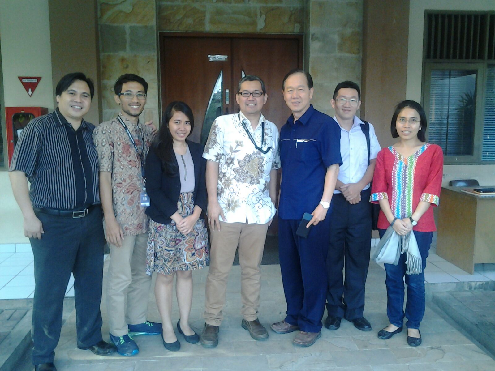 Foto Bersama Dosen HI Binus dengan Prof. Samuel Ku