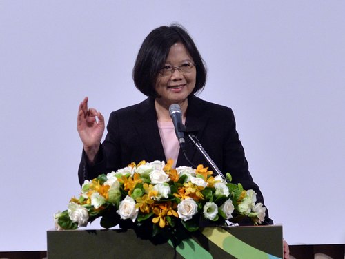 Taiwanese president-elect Tsai Ing-wen (蔡英文)