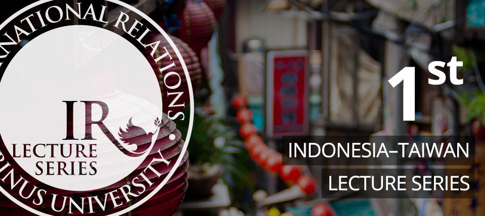 Invitation to The 1st Indonesia–Taiwan Lecture Series