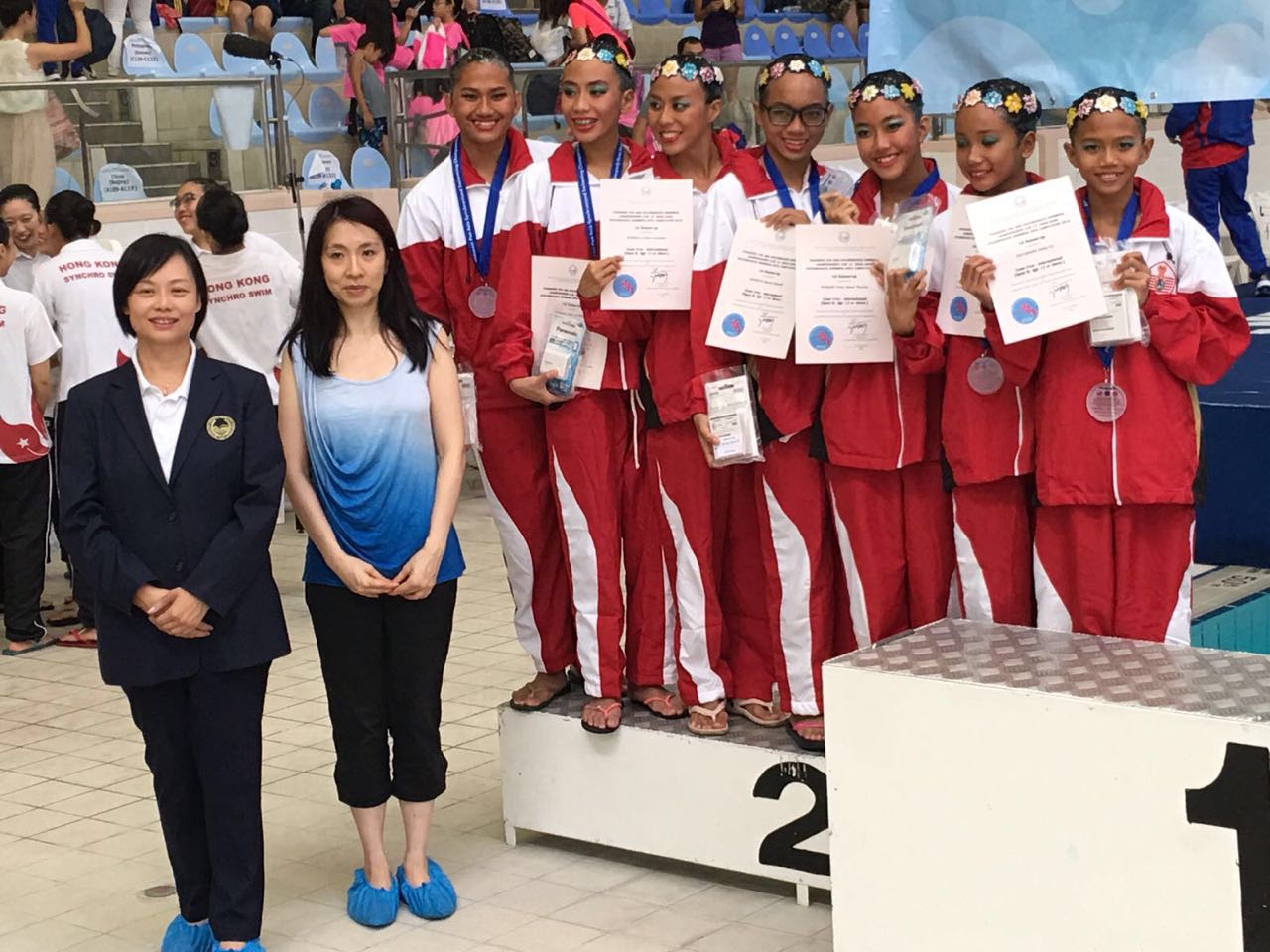 Medali Lagi! Prestasi Mahasiswi HI BINUS di 12th Hong Kong Synchronized Swimming Open 2016
