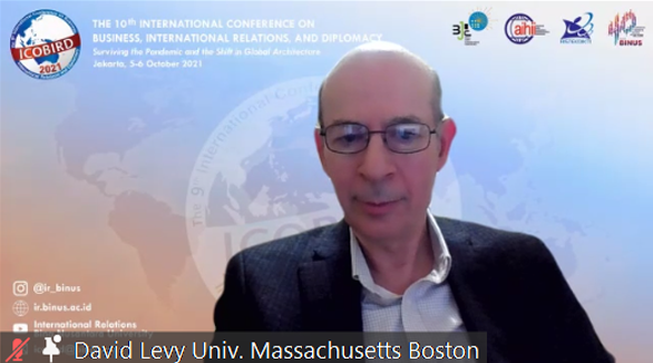 Prof. David Levy, University of Massachusetts, Boston