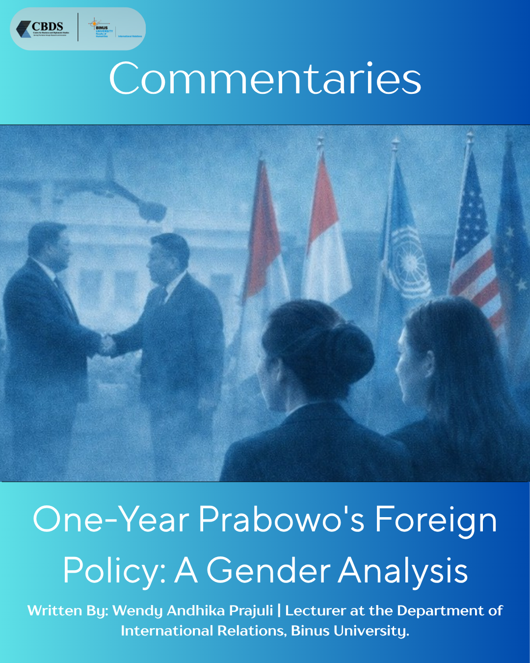 One-Year Prabowo’s Foreign Policy: A Gender Analysis